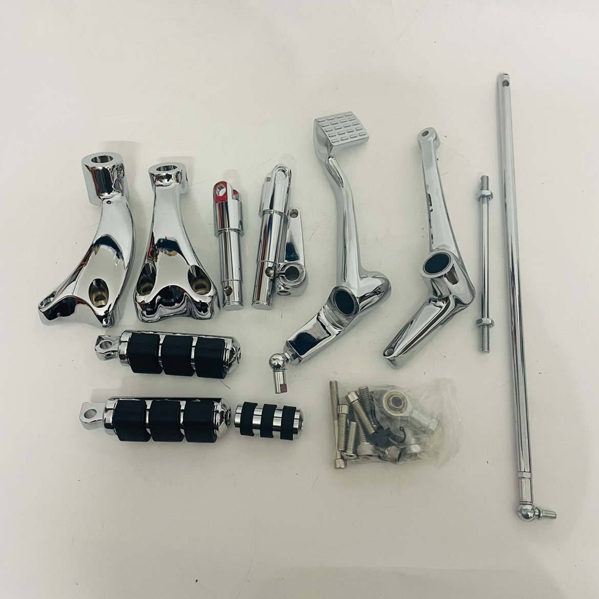 适用于哈雷883XL1200/48改装前置脚踏总成改装前置挂挡杆刹车杆