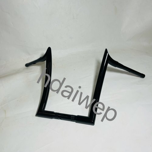 适用于印第安侦察兵 bobber改装回弯1.5寸加粗羊角车把高把方向把