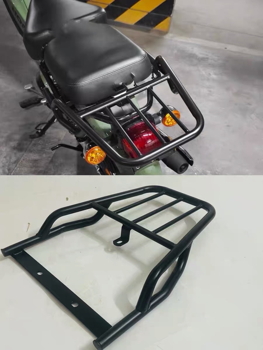 适用于本田幼兽cc110改装加长后货架尾箱架 弯梁中置货架行李架