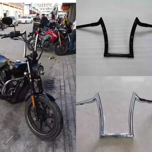 哈雷车把改装半角高把