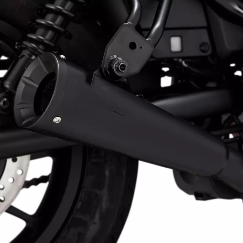 适用于本田REBEL500 CM500 300叛逆者改装排气VH尾段低沉浑厚黑色