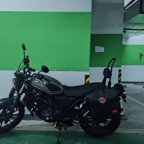 适用于适用于本田CL300/500改装后靠背后靠弓后靠垫尖弓靠背