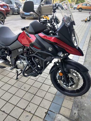 适用于铃木dl650改装竟技保险杠
