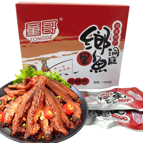 香辣味小鱼仔山椒味糖醋味鱼仔