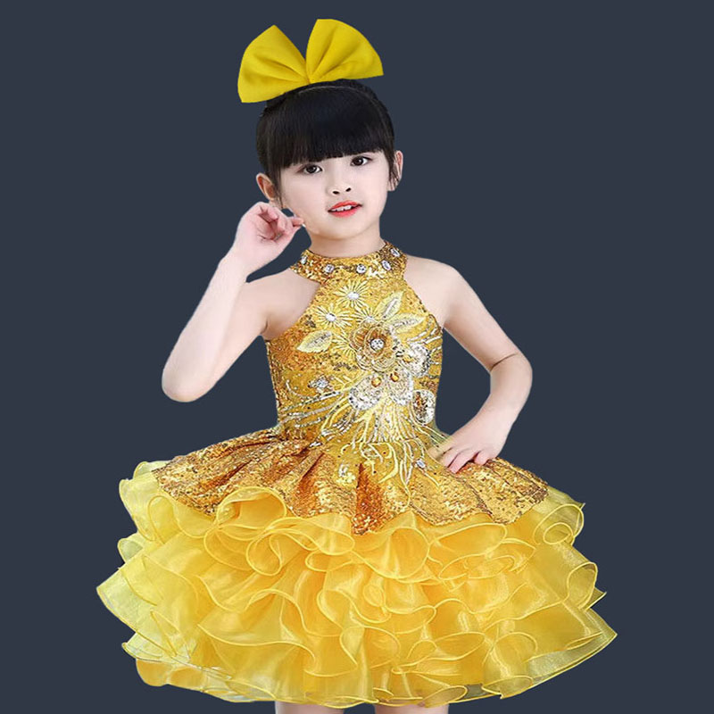 六一儿童节舞台表演头花大蝴蝶结女童头饰品红色立体舞蹈演出发夹