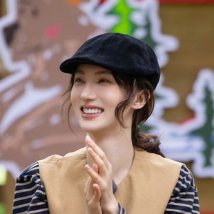 现在就出发金晨同款日系文艺纯色前进帽女秋冬天鹿皮绒复古报童帽