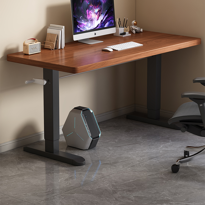 3.0cm加厚实木桌面正装稳固桌腿