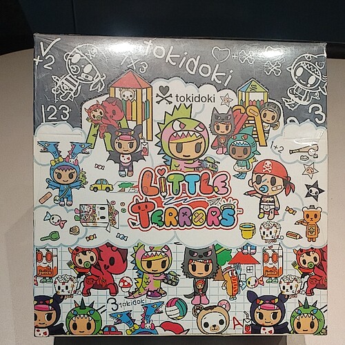 tokidoki Little Terrors系列盲盒全新未拆封原包装盒正品现货