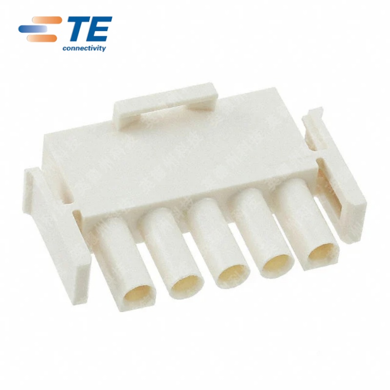 TE 350809-3 5POS 6.35MM泰科连接器胶壳外壳插头AMP接插件元器件