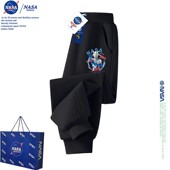 女童运动裤 秋冬外穿中大童装 子男童新款 NASA儿童赛罗奥特曼松紧裤