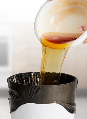 加厚背心式黑色背提垃圾袋通用垃圾袋150只厨房客厅办公室