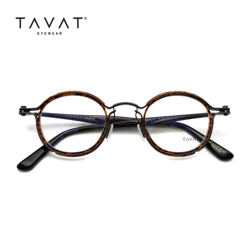 TAVAT全框不锈钢意大利手工眼镜