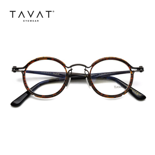 TAVAT全框不锈钢意大利手工眼镜