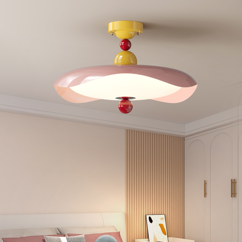 奶油风卡通儿童房吸顶灯