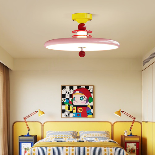 led客厅卧室书房孟菲斯彩色