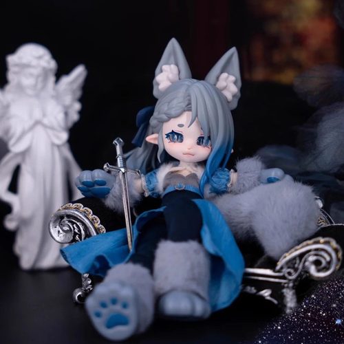 正版献给露娜mjd可动人偶盲盒