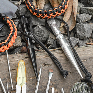 Paracord needle多功能马林钉伞绳编织针户外求生DIY手链编织工具