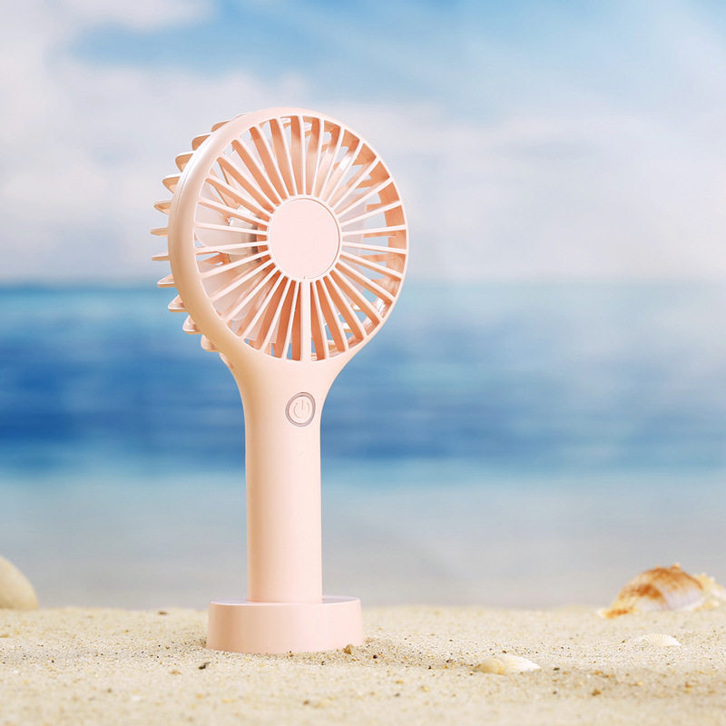 新款创意手持小风扇 usb充电便携式户外学生宿舍桌面办公手持风扇