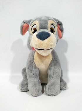小姐与流氓Lady andthe Tramp流浪汉Tramp长云狗公仔卡通毛绒玩具