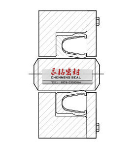 点胶机密封圈 点胶阀泛塞封 3.18x8x3mm 活塞杆0.125