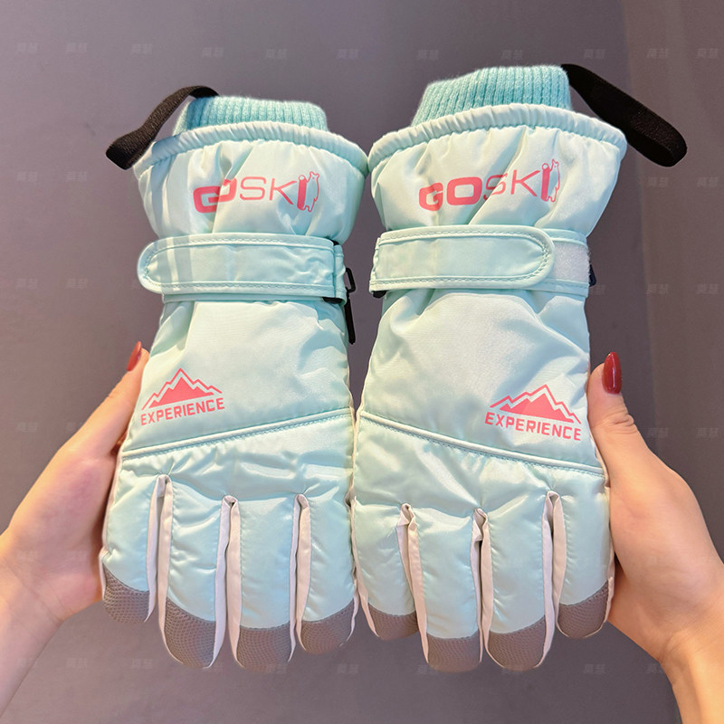 防泼水滑雪手套女冬季可触屏学生加绒加厚保暖户外防寒骑行玩雪男,户外/登山/野营/旅行用品,滑雪手套,淘宝优惠券,粉丝福利购,淘宝优惠卷