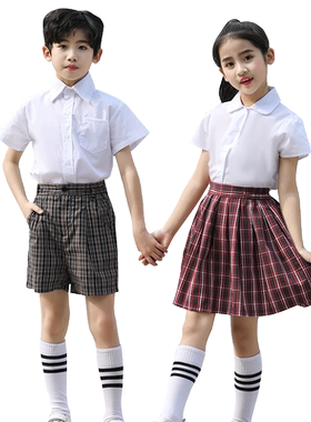 深圳小学生校服礼服短袖夏装