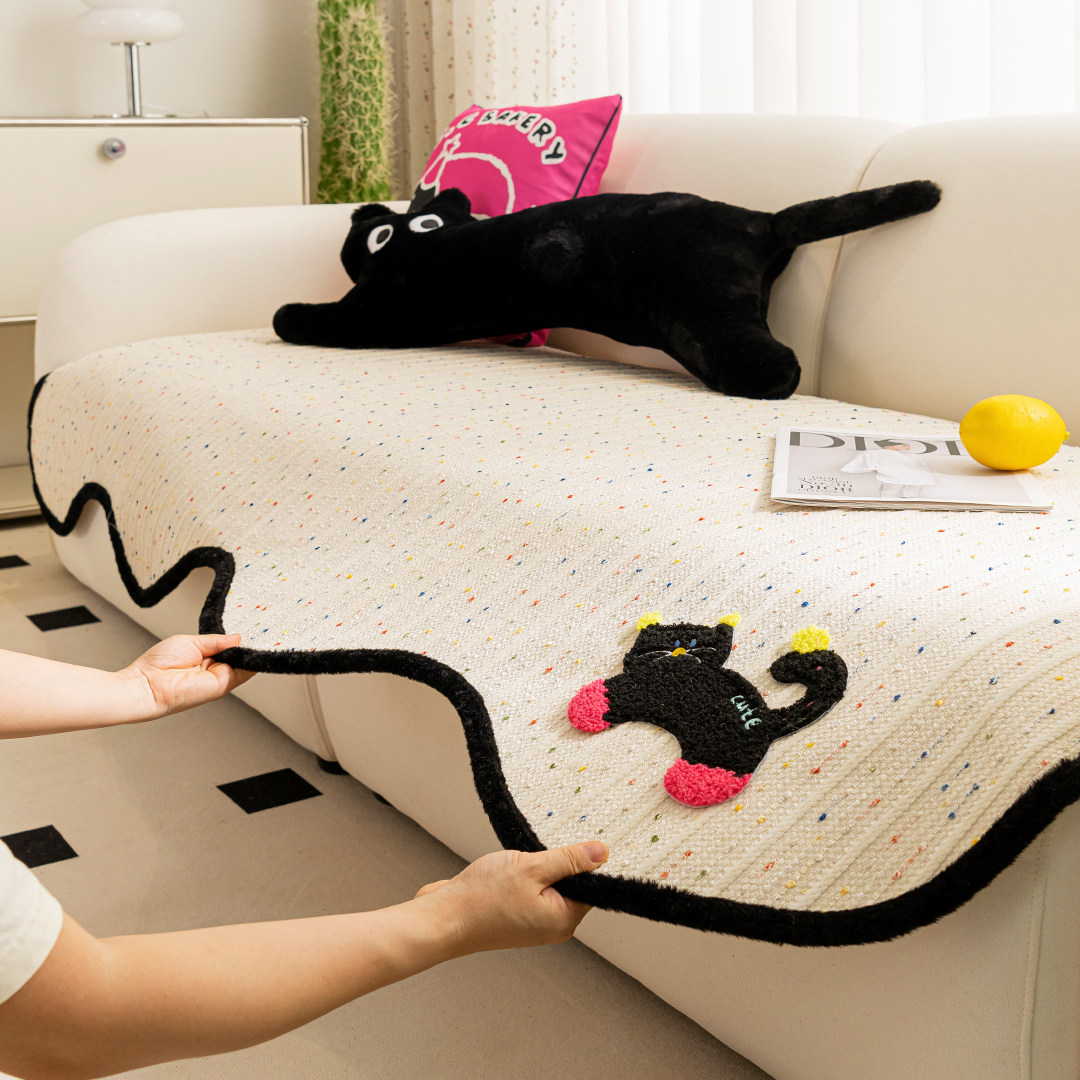 异形沙发垫四季通用2025新款雪尼尔防滑坐垫子直排沙发套罩巾盖布,居家布艺,沙发垫,淘宝优惠券,粉丝福利购,淘宝优惠卷