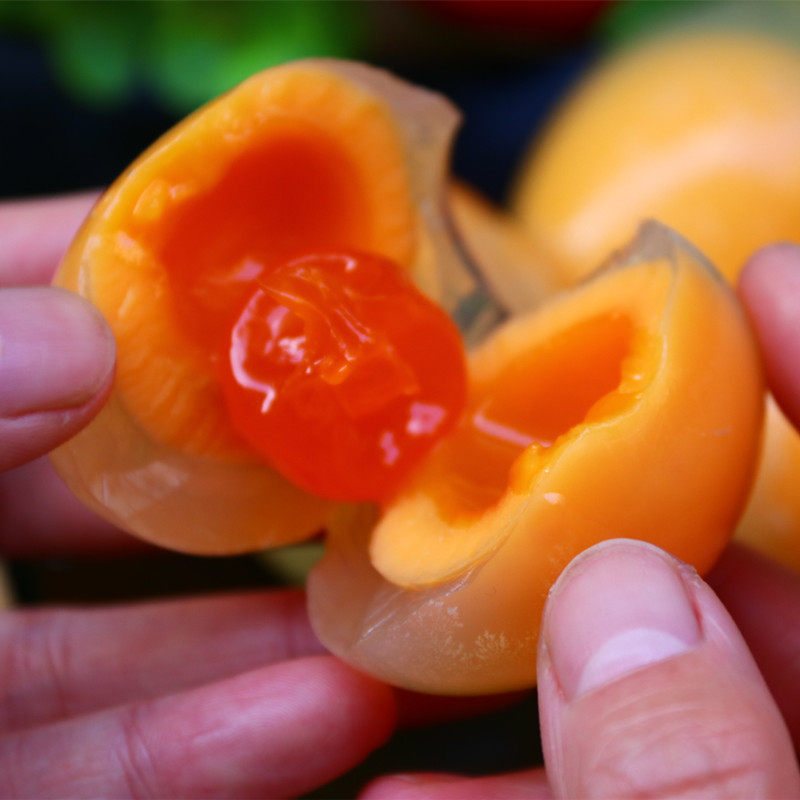 四川皮蛋农家纯手工土皮蛋松花蛋变蛋黄色皮蛋广安溏心皮蛋10枚