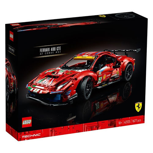 LEGO 乐高 TECHNIC 机械组/科技系列 42125 法拉利