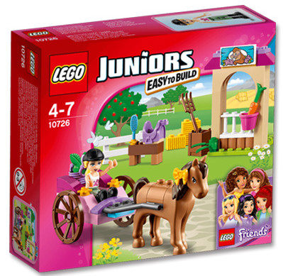 乐高 LEGO Juniors 创意拼砌小颗粒女孩 斯蒂芬妮的马车 10726