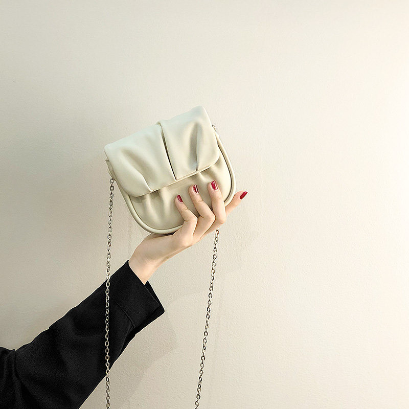 高级感小众迷你超火小包包女2022夏天新款轻奢链条斜挎褶皱小方包,箱包皮具/热销女包/男包,小方包,淘宝优惠券,粉丝福利购,淘宝优惠卷