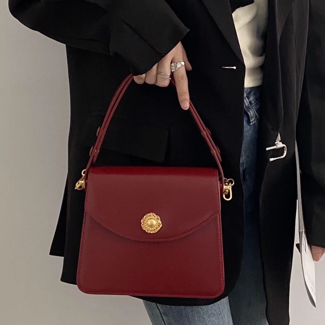 新娘包婚包红色小众高级感结婚包