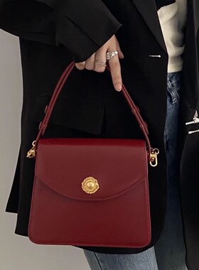 新娘包婚包红色小众高级感结婚包