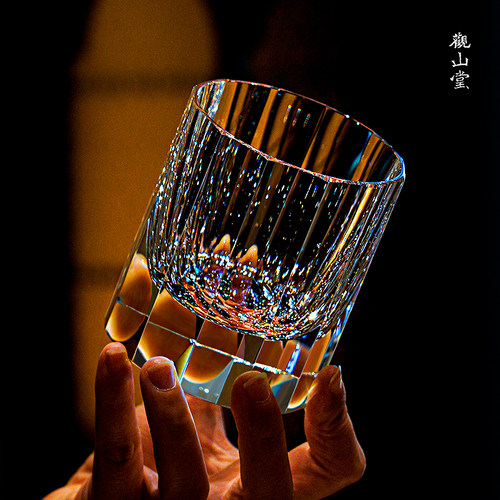 北欧透亮无铅优质水晶酒杯送祝福