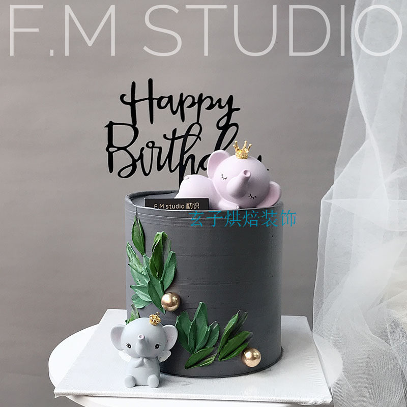ins网红蛋糕装饰皇冠大象天使小象蛋糕摆件烘培树脂 摆件,节庆用品/礼品,节日装扮用品,淘宝优惠券,粉丝福利购,淘宝优惠卷