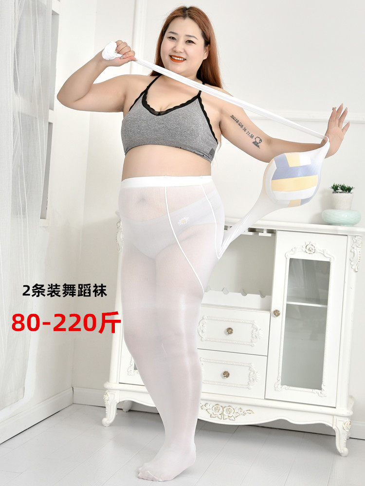特大码加厚弹力胖妹妹打底裤袜