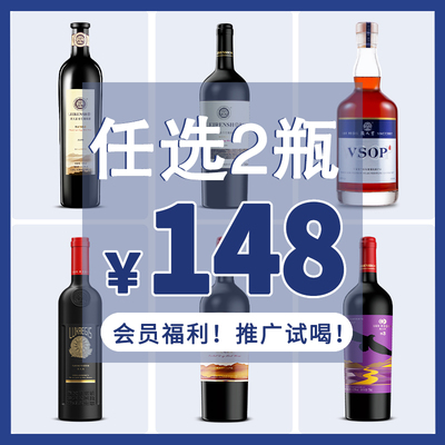 推广试饮|宁夏23年老牌酒庄 品鉴级干红任选试饮 官方旗舰店正品