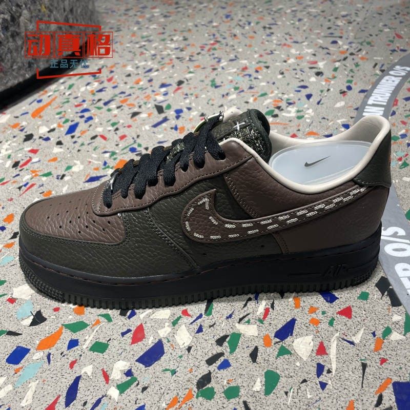 耐克男鞋2026新年款AF1空军一号马年限定舒适复古板鞋 IQ1122-320