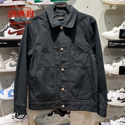 耐克2025春季新款休闲翻领外套