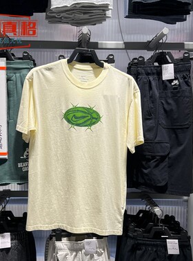 Nike耐克男T恤2025年夏季新款宽松透气舒适圆领短袖 HV1676-113