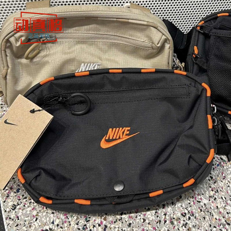正品耐克男女同款2025夏新款运动休闲单肩包斜挎包HJ8229-010-253