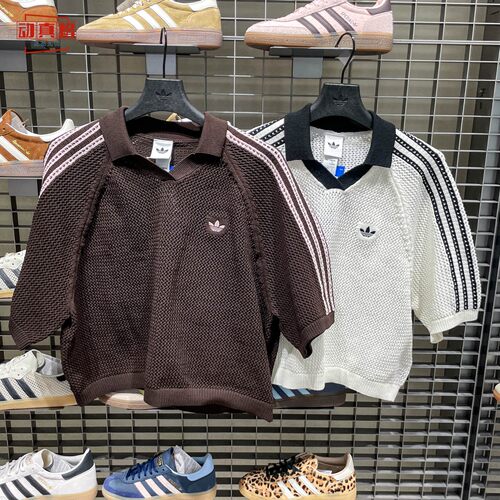 阿迪达斯女夏运动透气短袖T恤