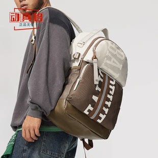 李宁男女书包反伍BADFIVE反光双肩背包电脑包2024秋款 ABSU241
