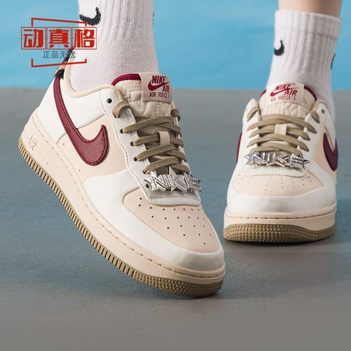 耐克2025秋季款AF1女鞋休闲板鞋