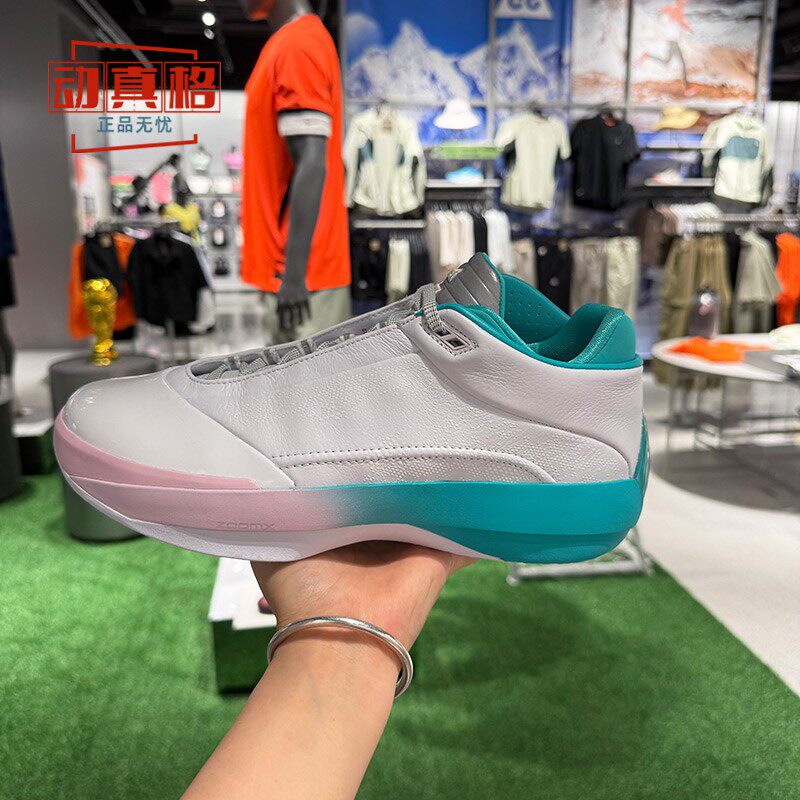 耐克男鞋2026夏款Air Jordan 40郭艾伦回弹缓震篮球鞋 IQ5380-100