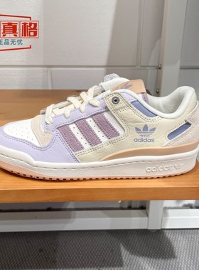 阿迪达斯三叶草女鞋2025夏季款轻便篮球风休闲板鞋 JP9964 JP9965