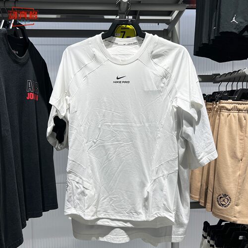 耐克2026男子秋季款Pro Training速干透气运动短袖T恤 IF2215-100