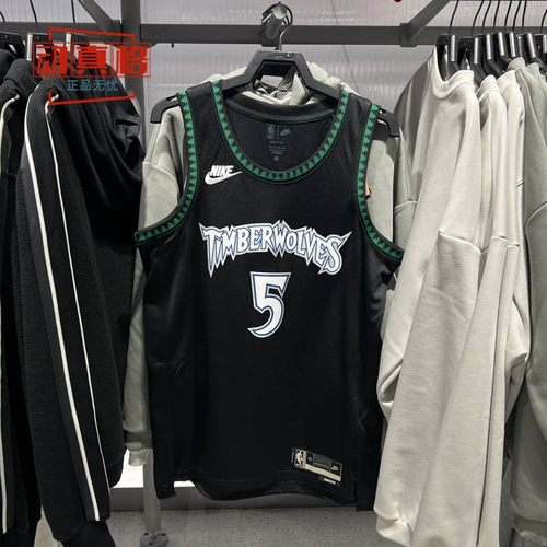 耐克森林狼SW爱德华兹速干球衣