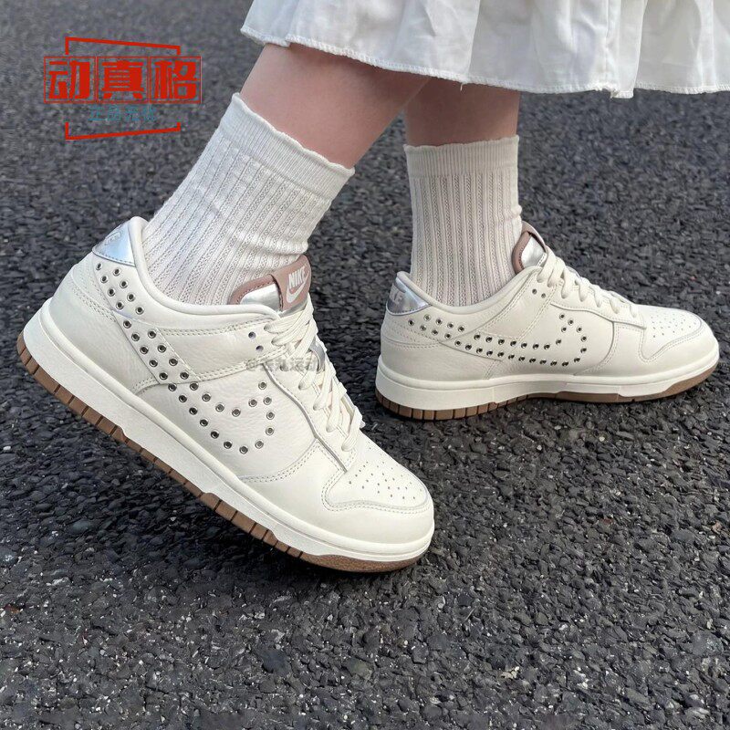 NIKE耐克2026夏季女子DUNK LOW复古低帮运动休闲板鞋  IU3488-133