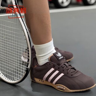 赛车文化薄底运动鞋 阿迪达斯三叶草2025秋季 经典 女鞋 JR8867 新款
